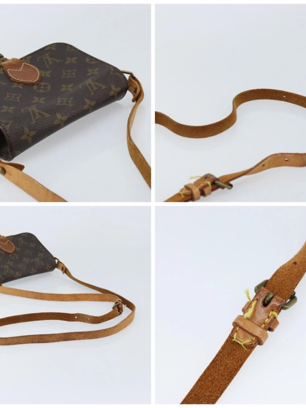 LOUIS VUITTON Monogram Cartouchiere PM Shoulder Bag M51254 LV Auth 172864 - Picture 16 of 16